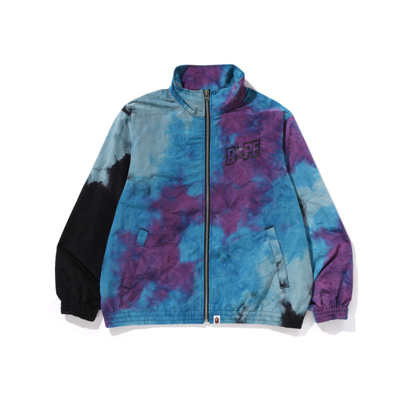 A BATHING APE Бейп тай-дай спортивный пиджак, Black BKX 
A BATHING APE Бейп тай-дай спортивный пиджак, Black BKX