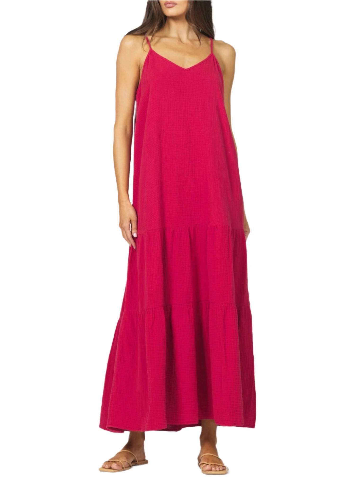 Макси платье из марли в цвете сальса DEAR JOHN DENIM, Salsa
Макси платье из марли в цвете сальса DEAR JOHN DENIM, Salsa