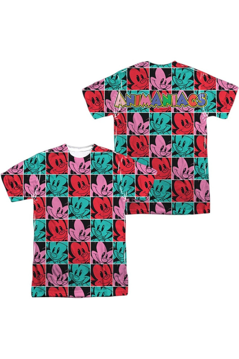 Футболка Animaniacs Squares (принт спереди/сзади) с коротким рукавом для взрослых из полиэстера Gildan, белый
Футболка Animaniacs Squares (принт спереди/сзади) с коротким рукавом для взрослых из полиэстера Gildan, белый