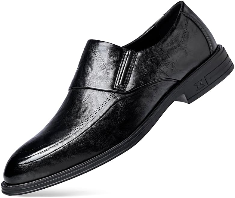 Мужские кожаные туфли TGRNFHKPYY с заостренным носком в британском стиле для официального и повседневного ношения, черный
Мужские кожаные туфли TGRNFHKPYY с заостренным носком в британском стиле для официального и повседневного ношения, черный