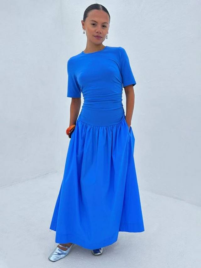 Изящное платье макси с заниженной талией Never Fully Dressed, цвет Cornflower Blue
Изящное платье макси с заниженной талией Never Fully Dressed, цвет Cornflower Blue