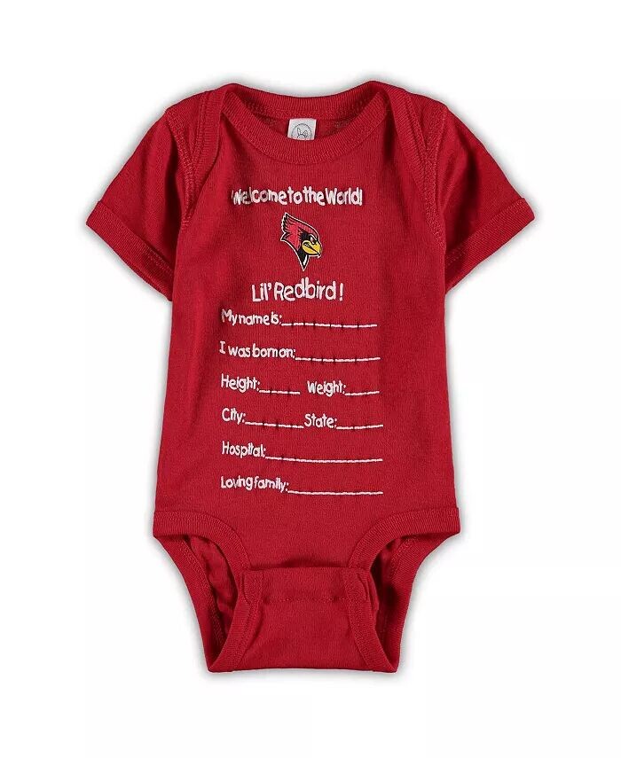 Боди для новорожденных и младенцев, мальчиков и девочек Red Illinois State Redbirds Welcome to the World Two Feet Ahead
Боди для новорожденных и младенцев, мальчиков и девочек Red Illinois State Redbirds Welcome to the World Two Feet Ahead