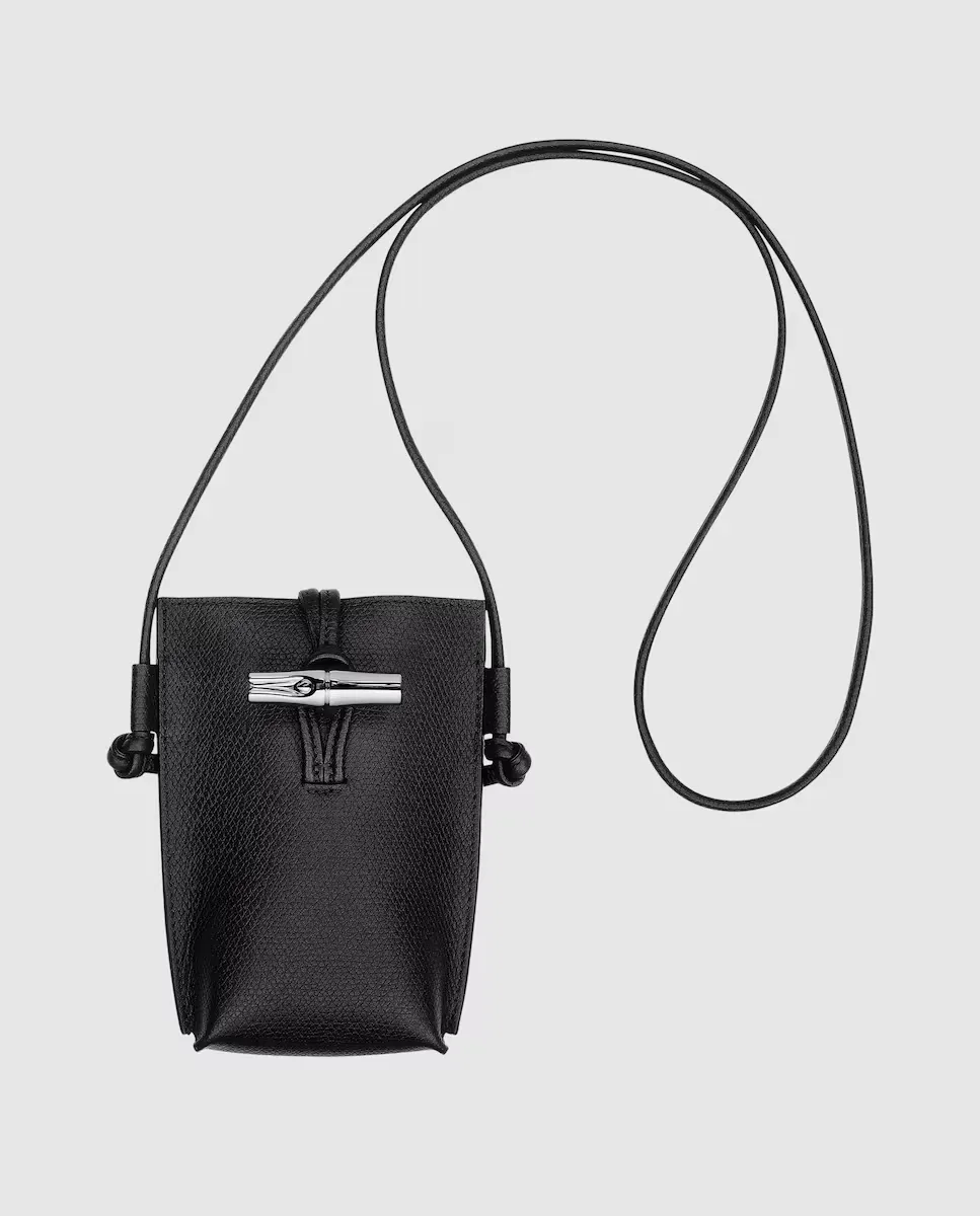 Кожаная сумка для мобильного телефона Le Roseau Longchamp, черный
Кожаная сумка для мобильного телефона Le Roseau Longchamp, черный