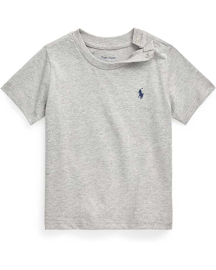Футболка Polo Ralph Lauren Kids Cotton Jersey Crew Neck Tee, цвет Andover Heather
Футболка Polo Ralph Lauren Kids Cotton Jersey Crew Neck Tee, цвет Andover Heather