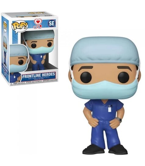 Funko POP!, коллекционная фигурка, Frontline Heroes, Covid-19 Male, Special Edition
Funko POP!, коллекционная фигурка, Frontline Heroes, Covid-19 Male, Special Edition