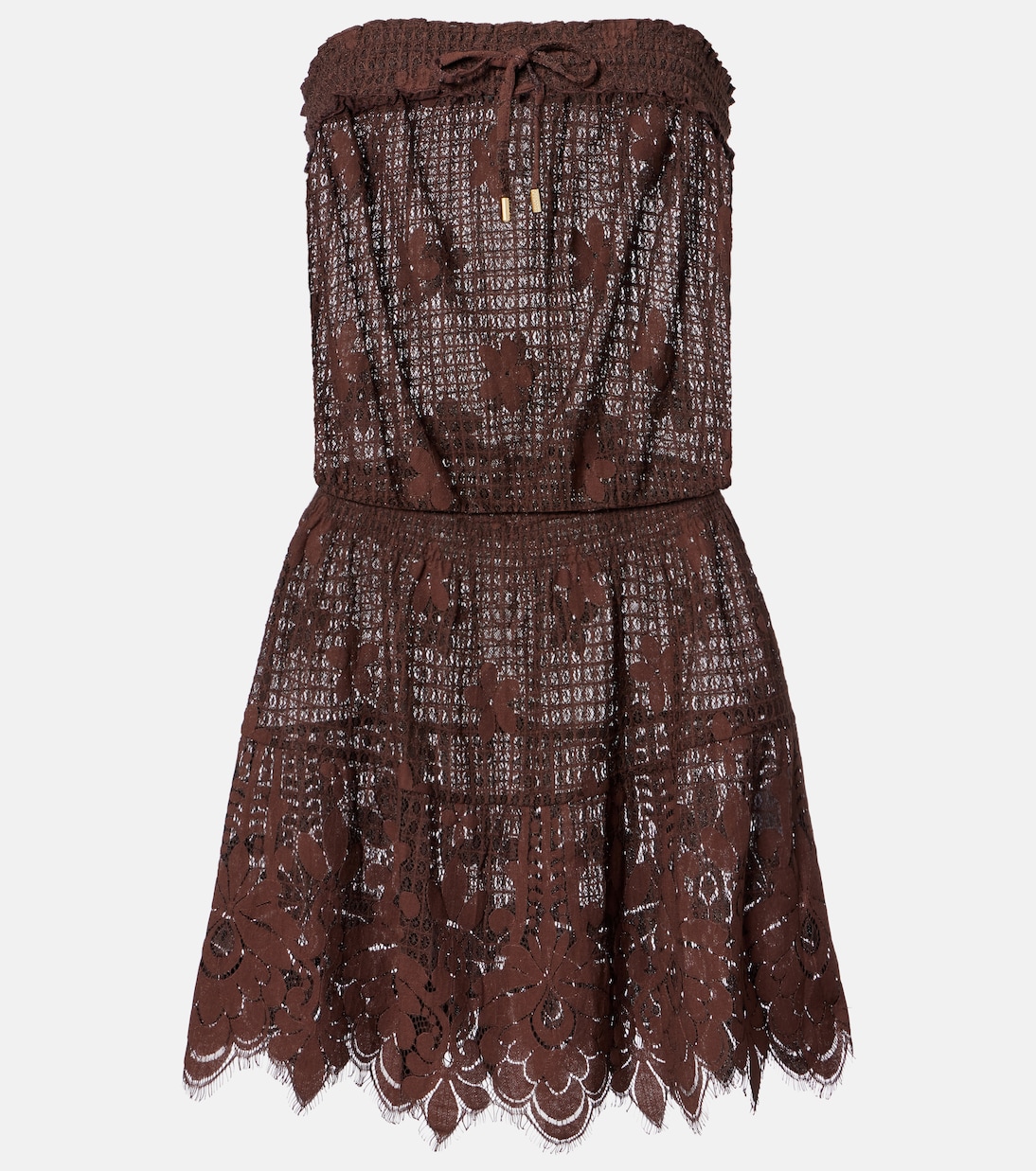 Мини-платье Isla из хлопкового кружева Melissa Odabash, коричневый
Мини-платье Isla из хлопкового кружева Melissa Odabash, коричневый