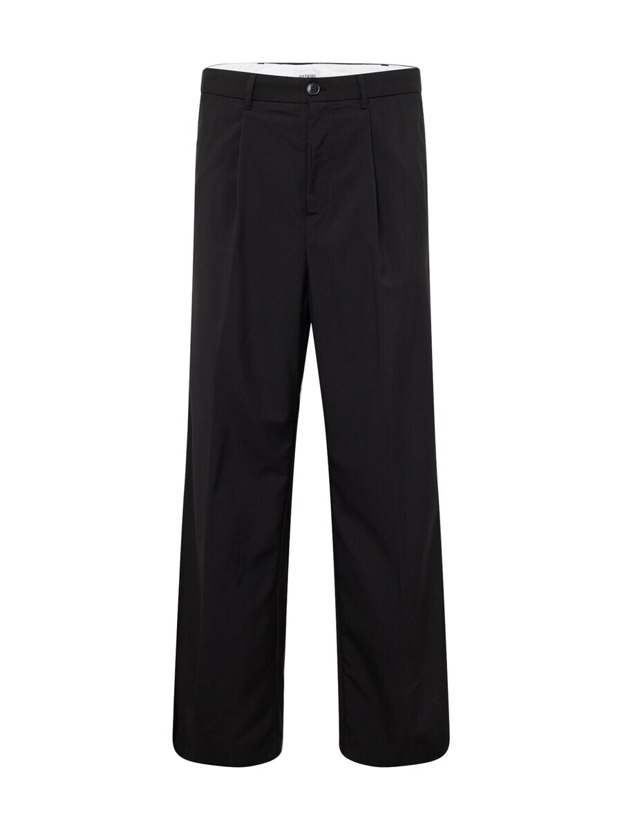 Тканевые брюки WEEKDAY Loose fit Pleat-Front Pants Uno, черный
Тканевые брюки WEEKDAY Loose fit Pleat-Front Pants Uno, черный