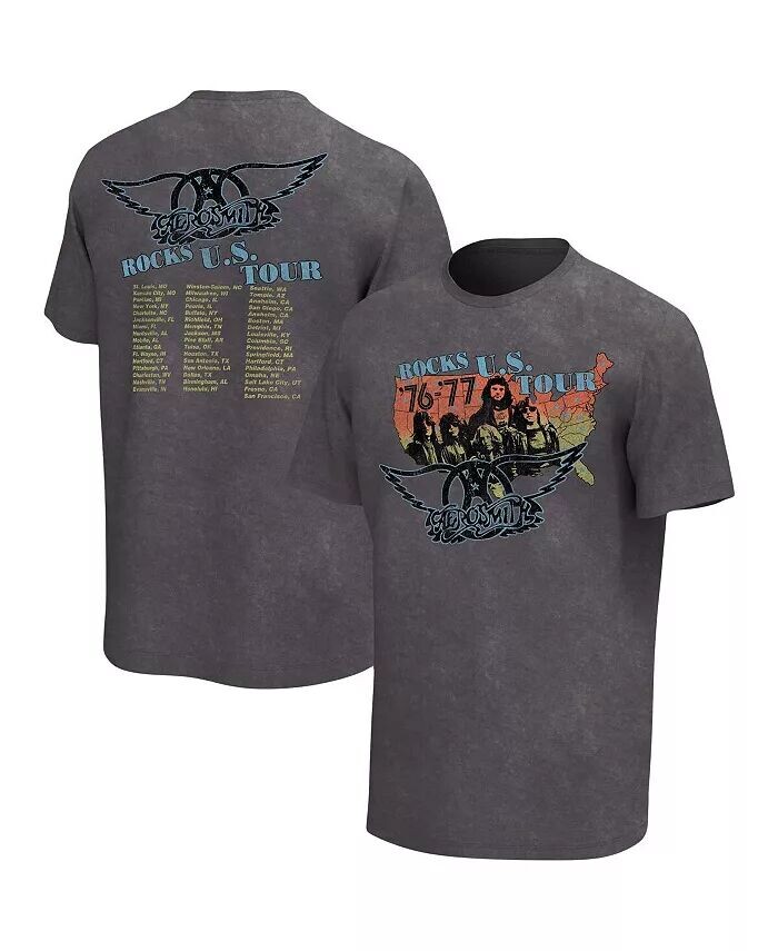 Мужские часы Charcoal Aerosmith 1976/77 U . Футболка Tour с вымытым рисунком и рисунком Philcos
Мужские часы Charcoal Aerosmith 1976/77 U . Футболка Tour с вымытым рисунком и рисунком Philcos