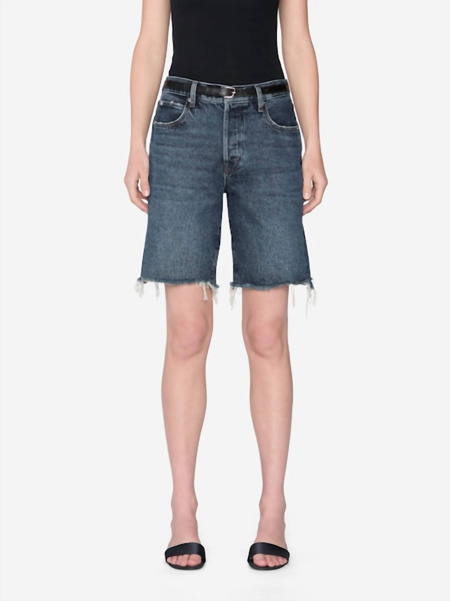 Досуговые укороченные шорты до колена в стиле ностальжи FRAME, Nostalgia
Досуговые укороченные шорты до колена в стиле ностальжи FRAME, Nostalgia