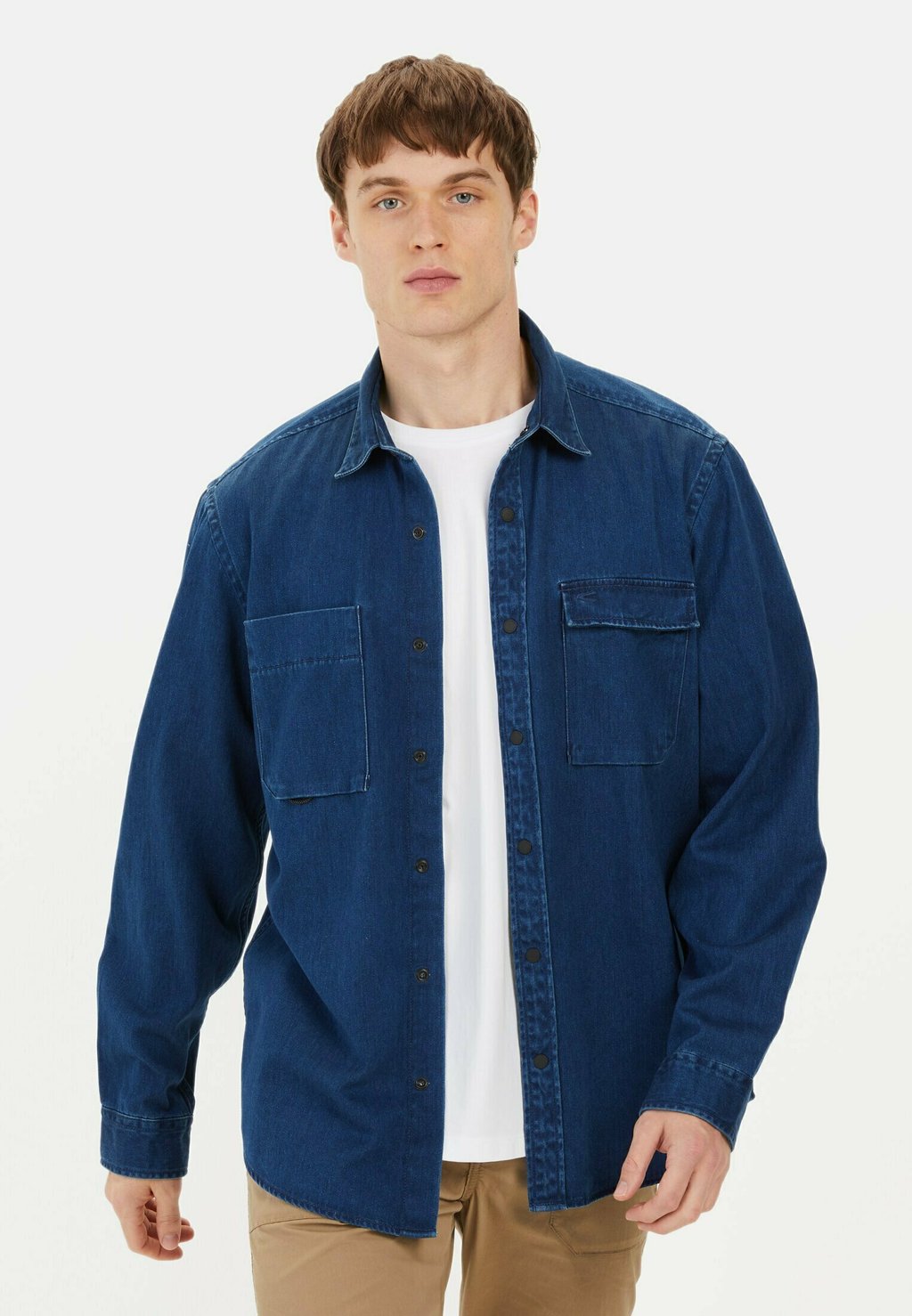 Рубашка HEMD AUS REINER BAUMWOLLE camel active, темно-синий
Рубашка HEMD AUS REINER BAUMWOLLE camel active, темно-синий