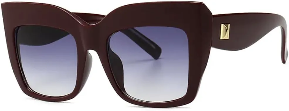 Роскошные дизайнерские женские солнцезащитные очки «кошачий глаз», винтажные солнцезащитные очки для женщин с защитой от УФ-излучения UV400 SZVVBKK, Red Gray
Роскошные дизайнерские женские солнцезащитные очки «кошачий глаз», винтажные солнцезащитные очки для женщин с защитой от УФ-излучения UV400 SZVVBKK, Red Gray