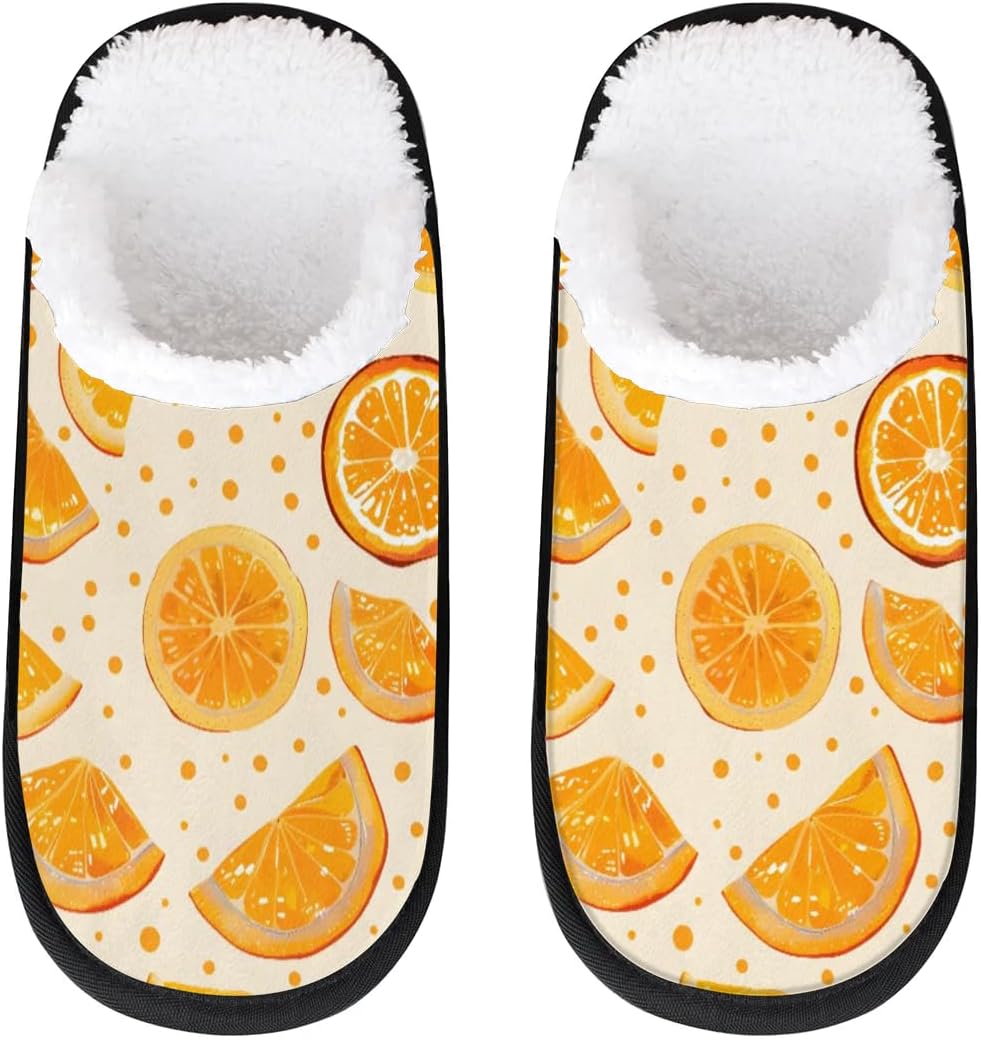 Тапочки Gublec для женщин и мужчин, уютные с нескользящей подошвой, для дома, теплые плюшевые тапочки для дома, спальни и путешествий, Cute Orange Slices
Тапочки Gublec для женщин и мужчин, уютные с нескользящей подошвой, для дома, теплые плюшевые тапочки для дома, спальни и путешествий, Cute Orange Slices