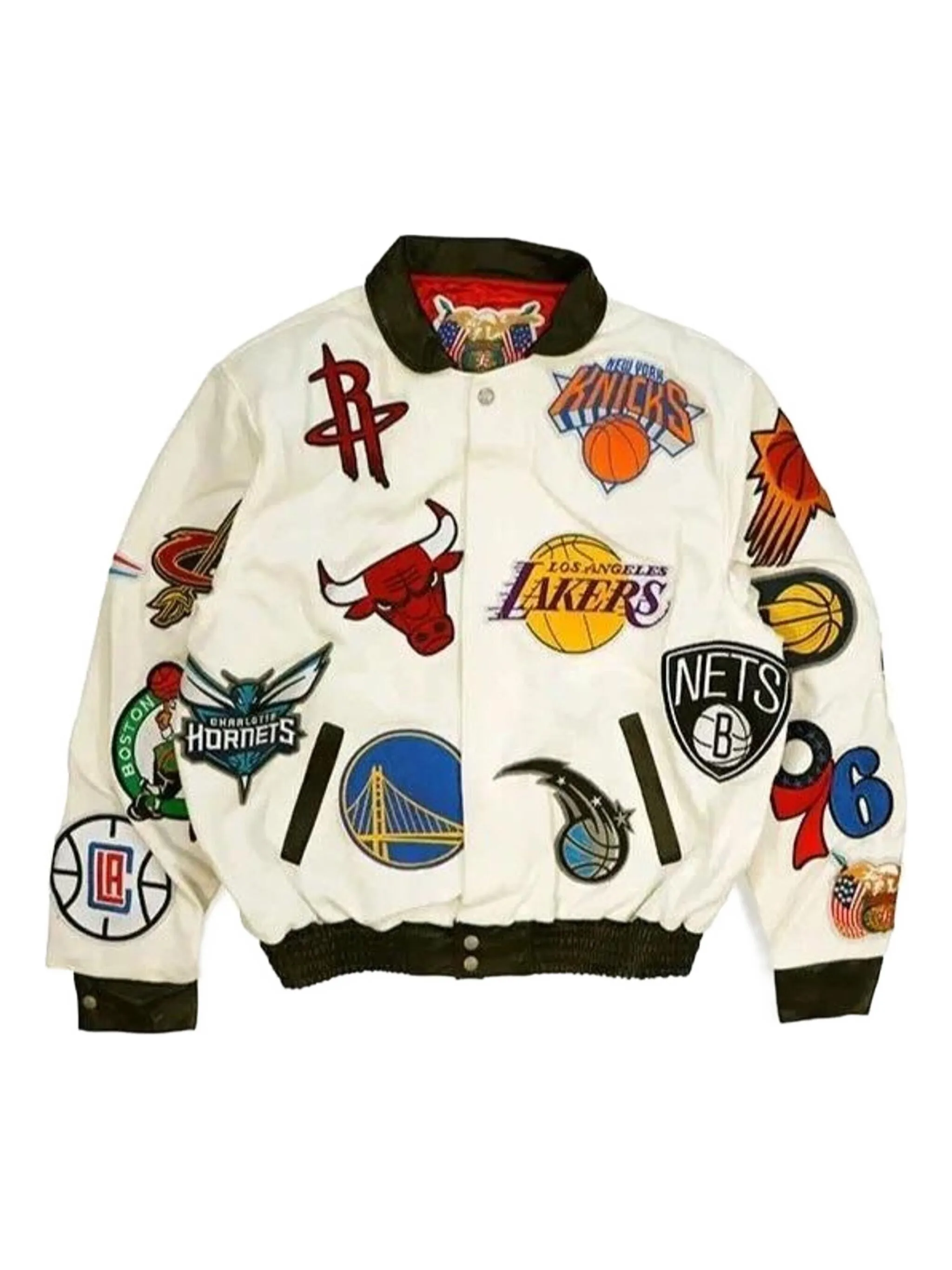 Куртка с воротником NBA Jeff Hamilton, белый
Куртка с воротником NBA Jeff Hamilton, белый