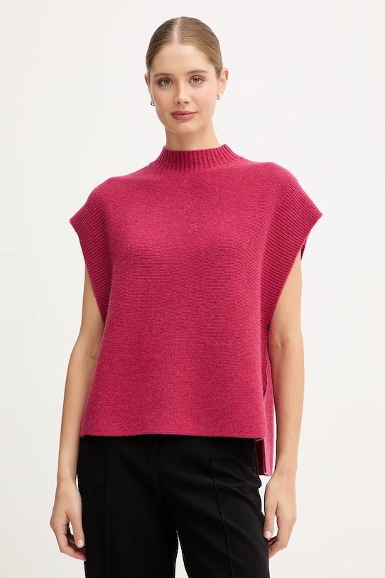 Жилет из смесовой шерсти United Colors Of Benetton, розовый
Жилет из смесовой шерсти United Colors Of Benetton, розовый