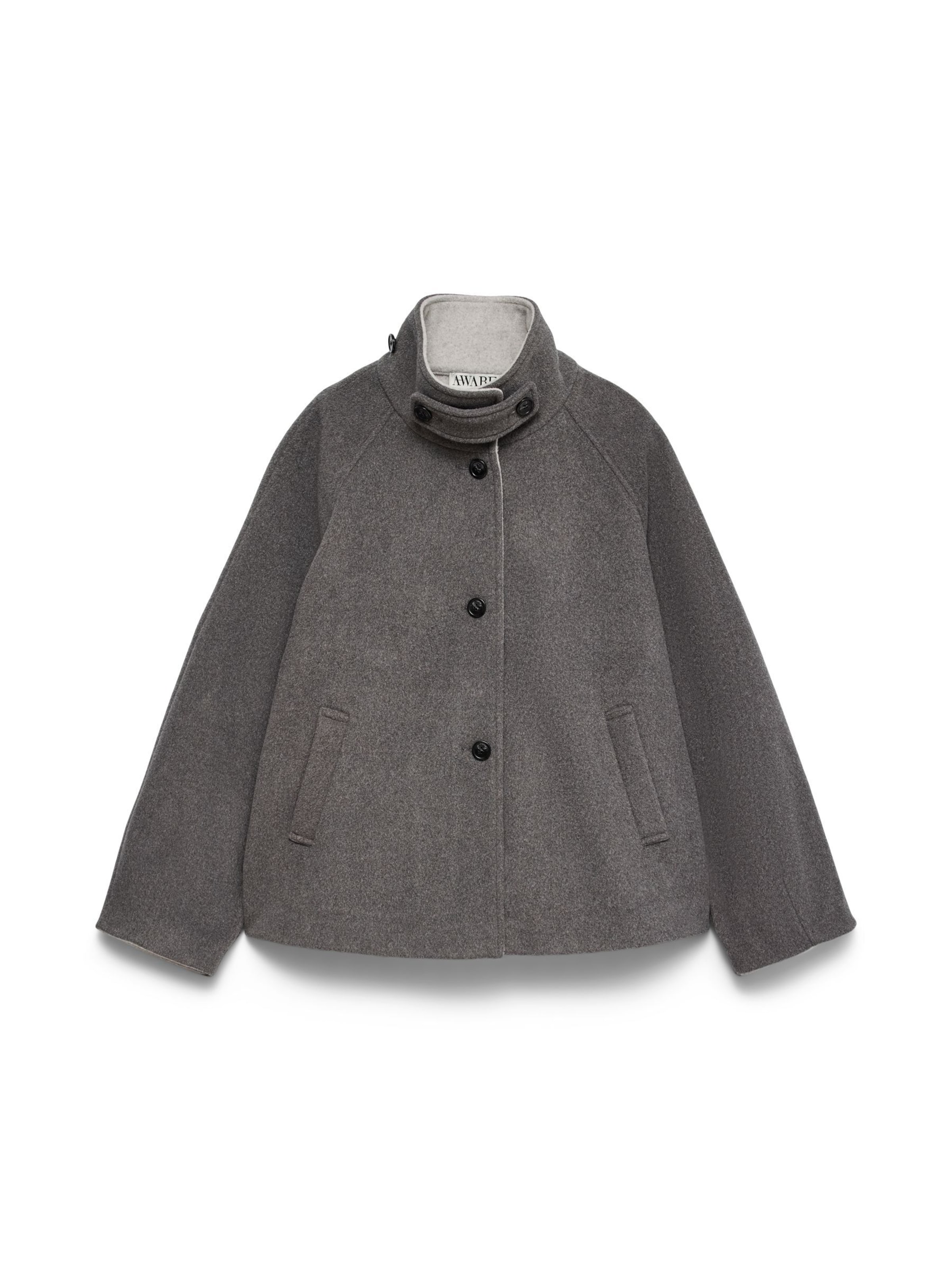 VERO MODA Куртка межсезонная 'AWMaeve' в цвете Mottled Grey
VERO MODA Куртка межсезонная 'AWMaeve' в цвете Mottled Grey