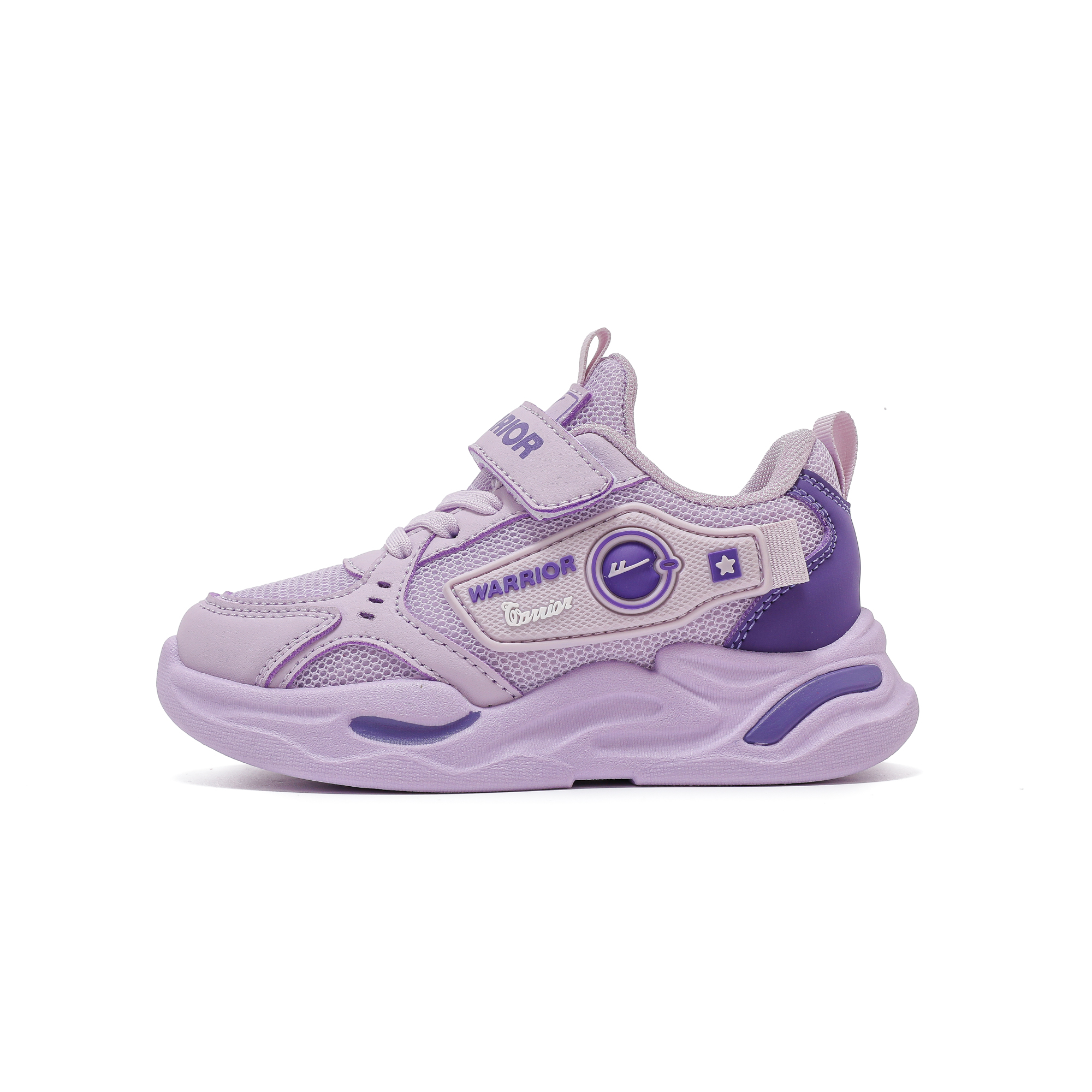 Износостойкие дышащие низкие детские кроссовки для бега WARRIOR, фиолетовый
Износостойкие дышащие низкие детские кроссовки для бега WARRIOR, фиолетовый