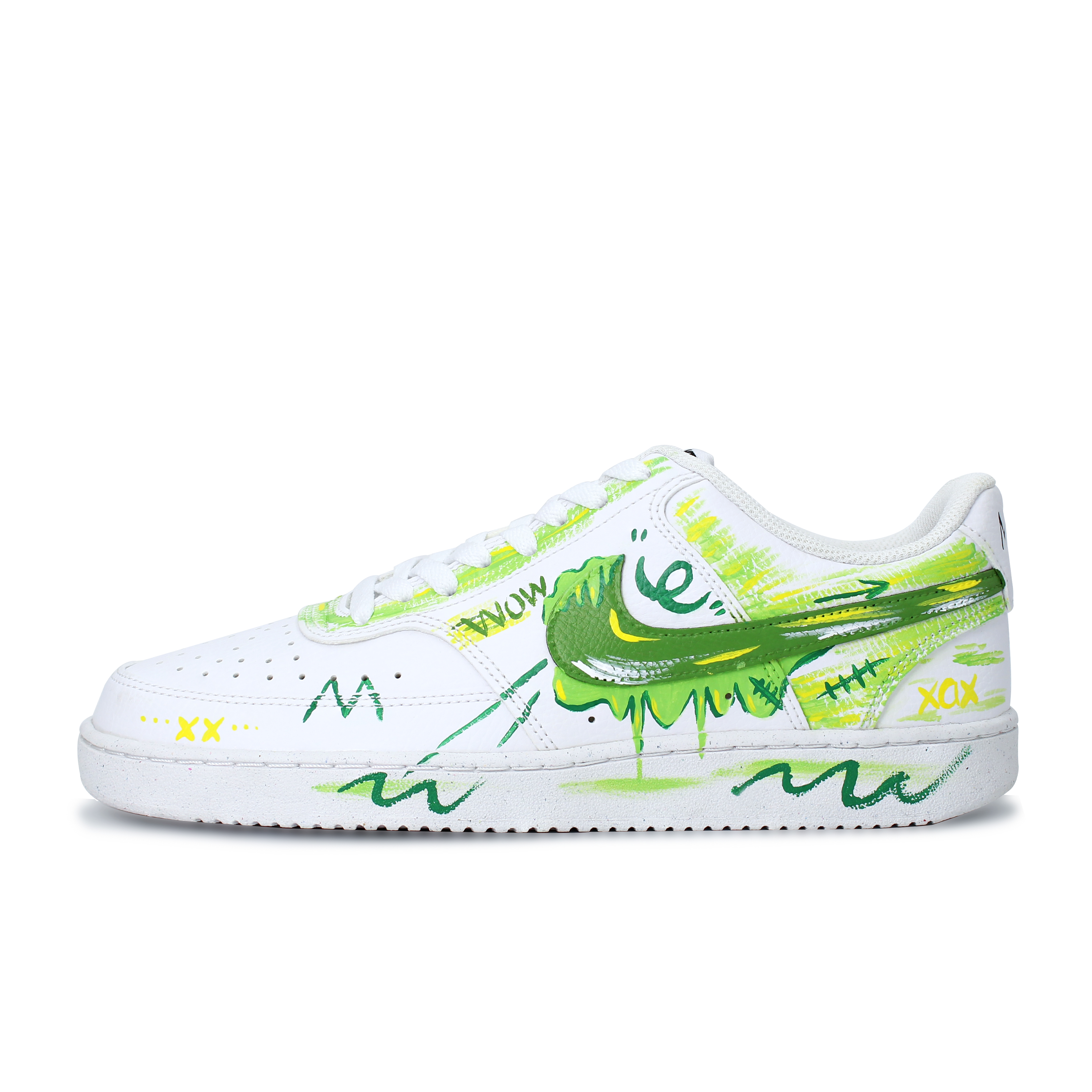 Nike Кроссовки для скейтбординга мужские низкие, белые, зеленые, желтые
Nike Кроссовки для скейтбординга мужские низкие, белые, зеленые, желтые