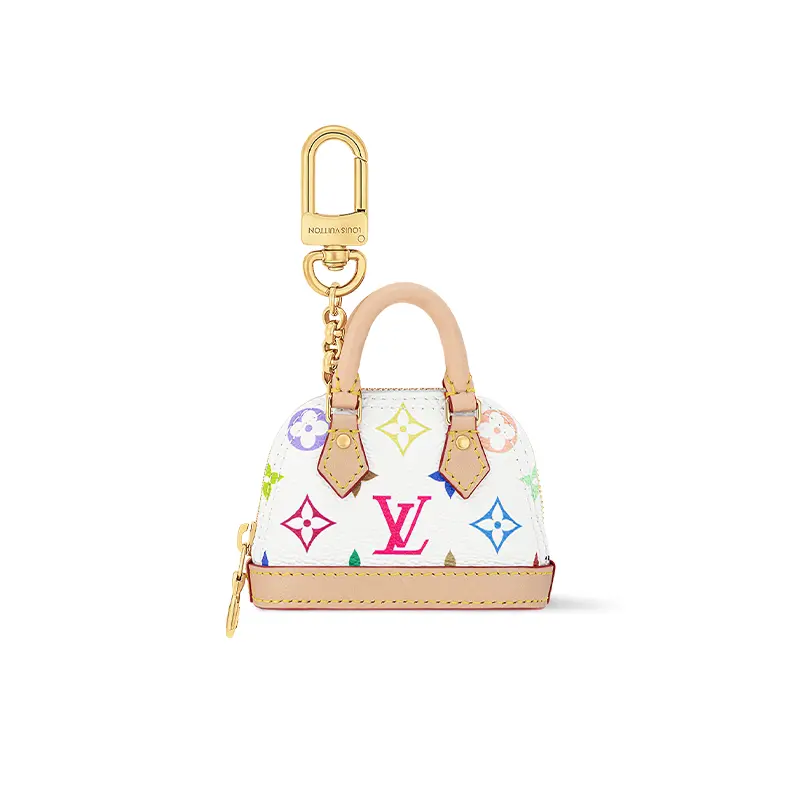 LOUIS VUITTON Микро Сумка Альма Монограмм Мультиколор Белая Мультицветная, White & Multicolor 
LOUIS VUITTON Микро Сумка Альма Монограмм Мультиколор Белая Мультицветная, White & Multicolor