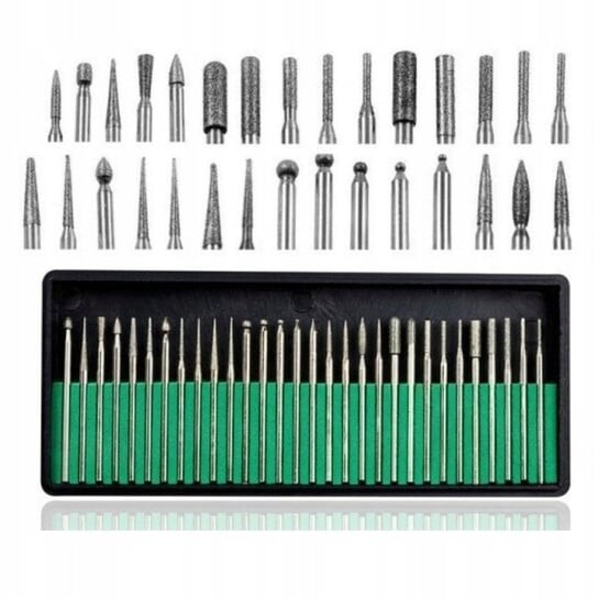 Набор алмазных фрез, 30 шт., inna
Набор алмазных фрез, 30 шт., inna