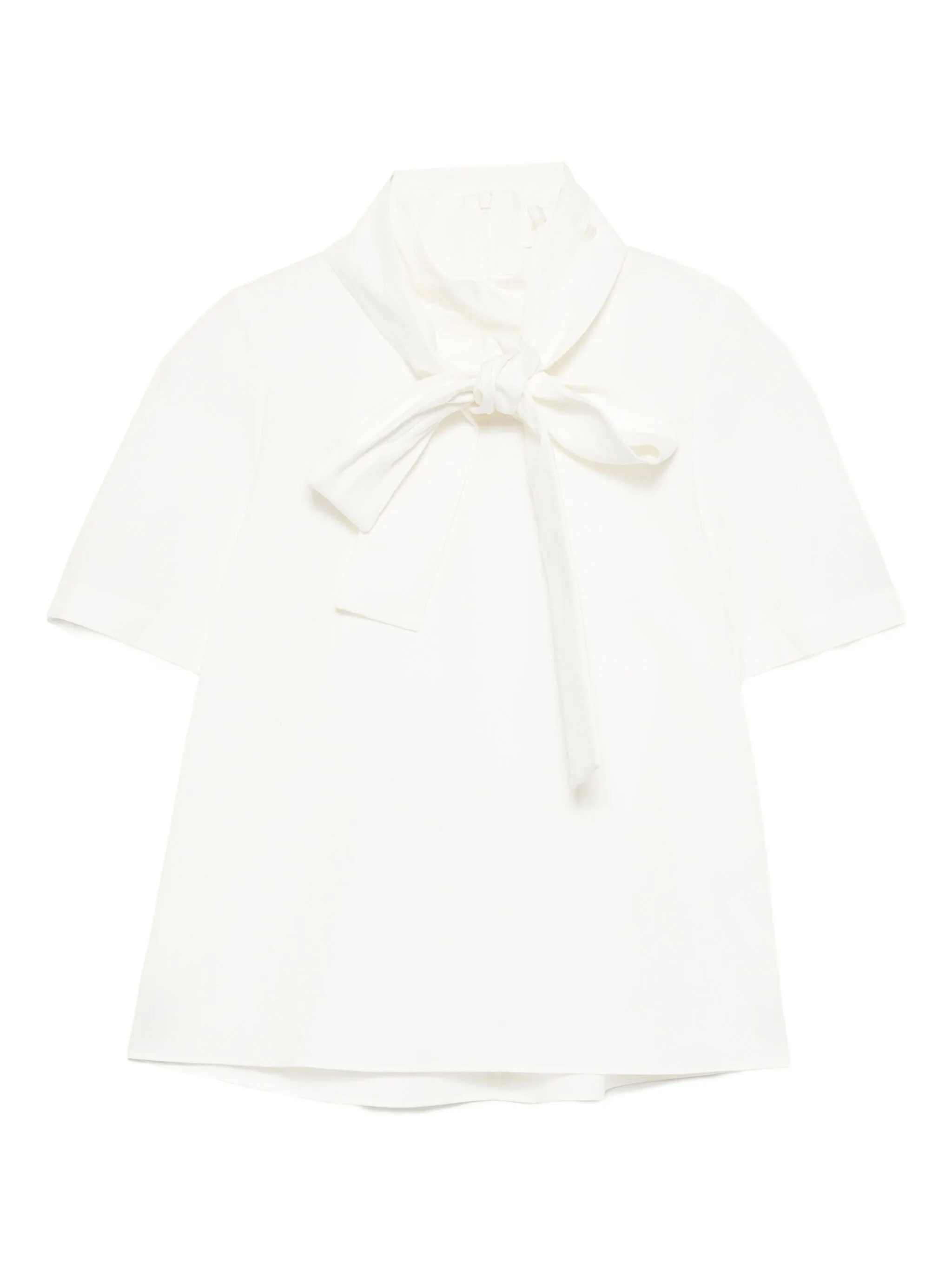 Топ с короткими рукавами и бантом Shushu/Tong, белый
Топ с короткими рукавами и бантом Shushu/Tong, белый