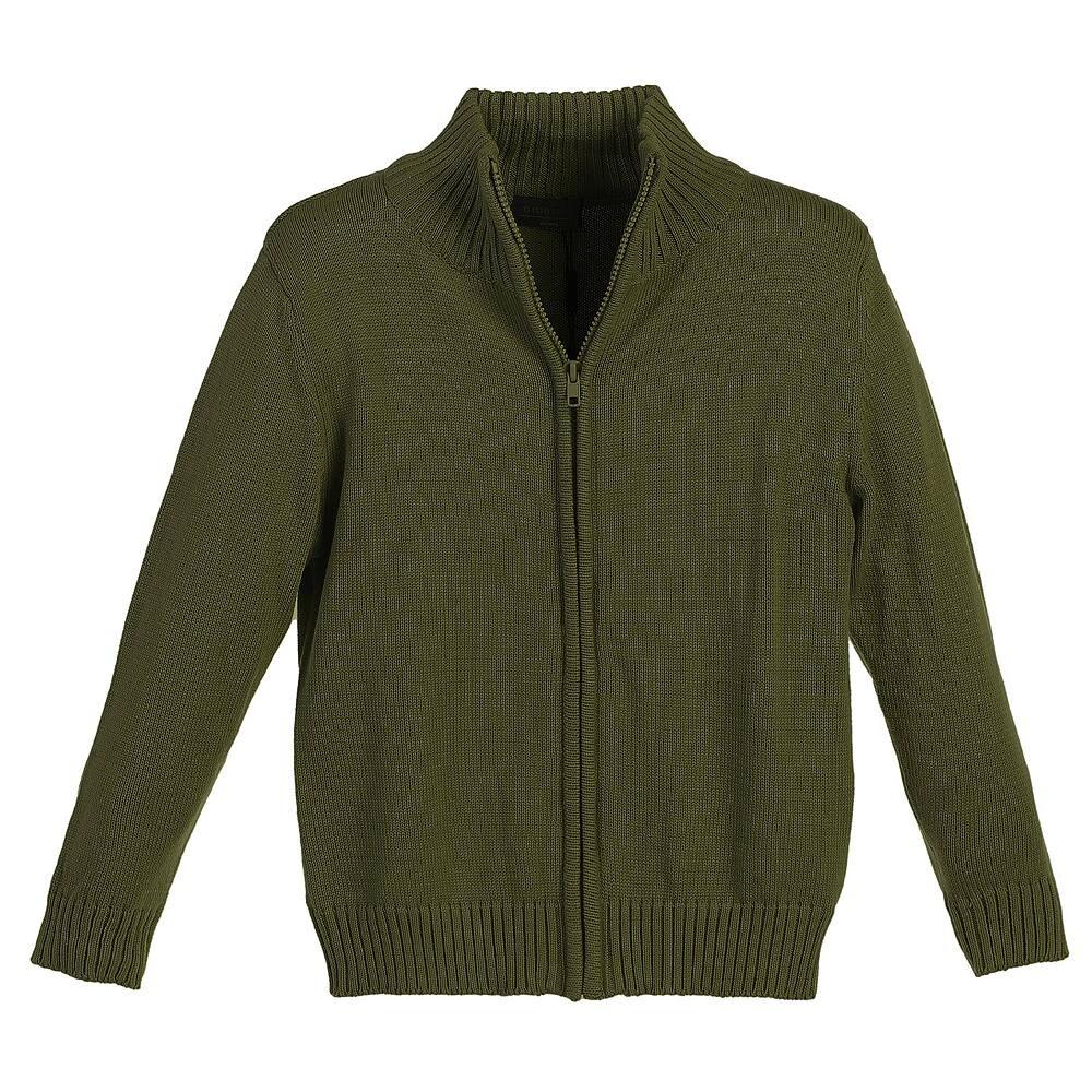 Детский вязаный кардиган из 100 % хлопка с молнией и полной молнией Gioberti, цвет Olive
Детский вязаный кардиган из 100 % хлопка с молнией и полной молнией Gioberti, цвет Olive