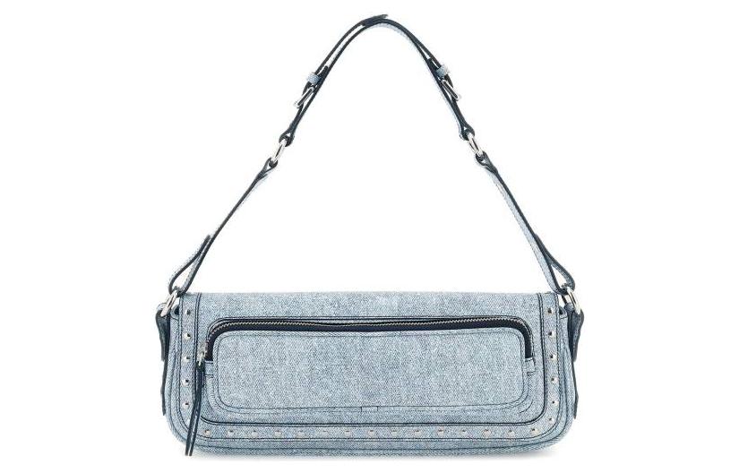 By Far Кожаная сумка через плечо женская синяя
By Far Кожаная сумка через плечо женская синяя