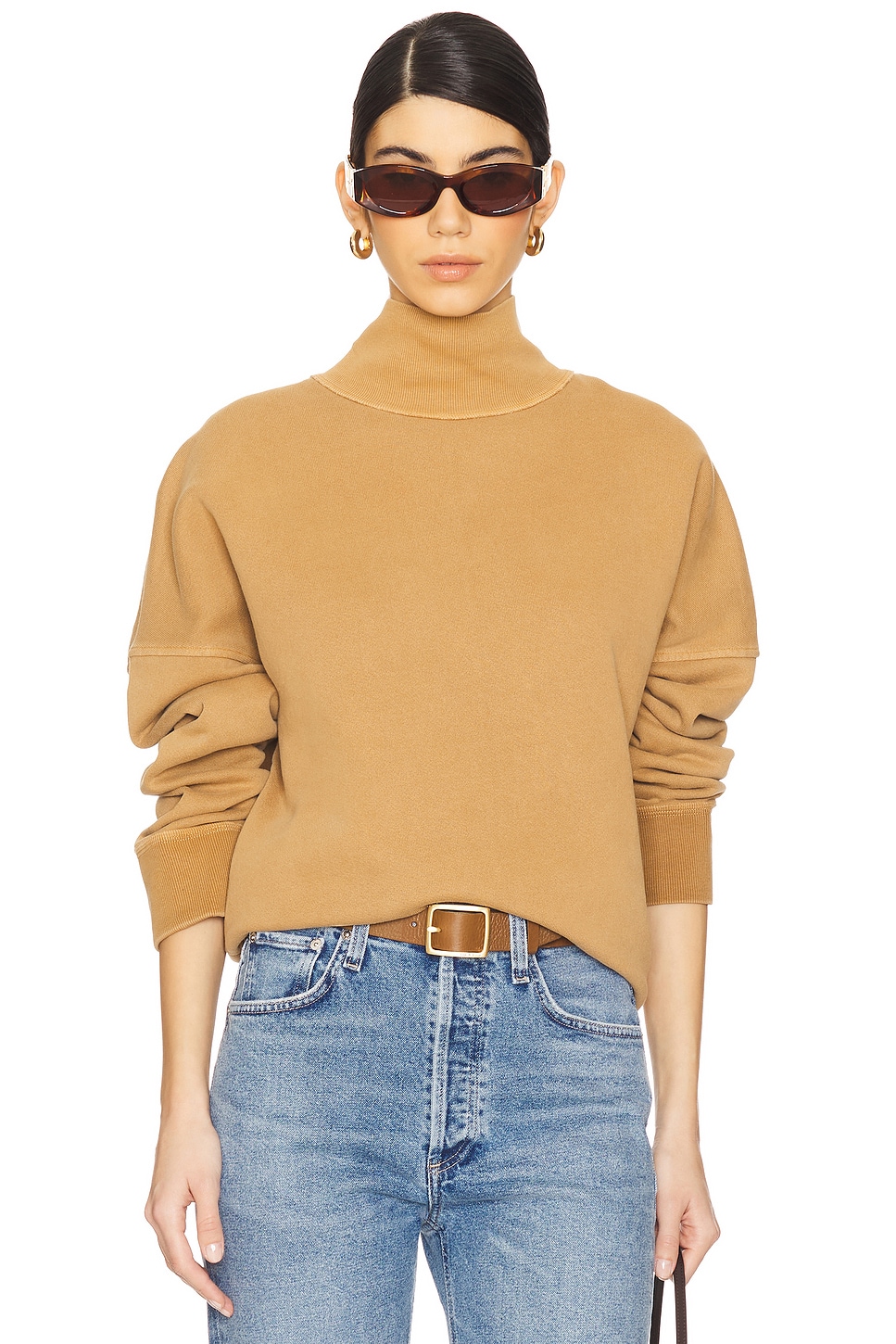 Флисовая кофта с воротником-гольф Cara от Citizens Of Humanity, marcona
Флисовая кофта с воротником-гольф Cara от Citizens Of Humanity, marcona