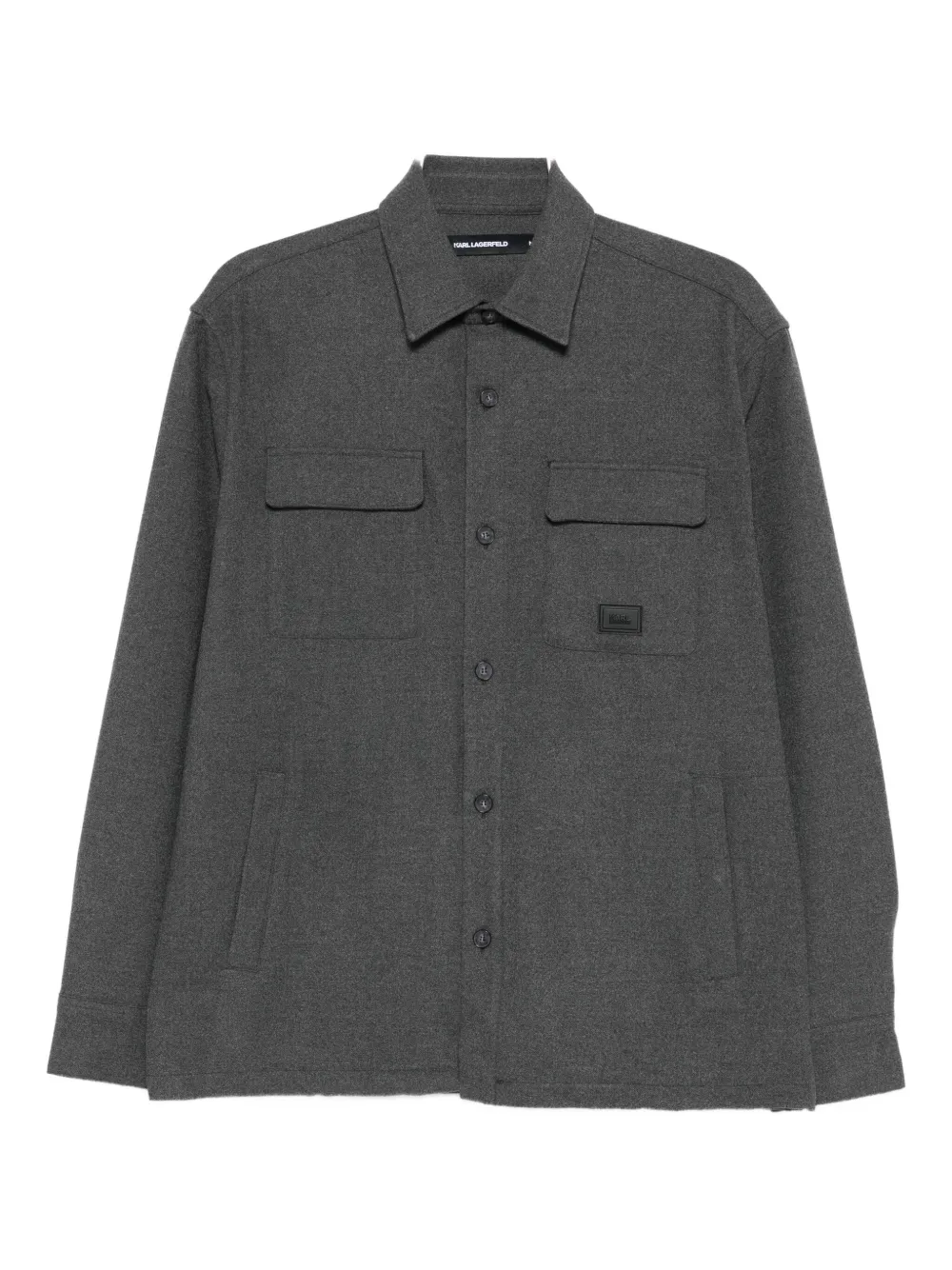 Рубашка с двумя карманами KARL LAGERFELD, серый
Рубашка с двумя карманами KARL LAGERFELD, серый