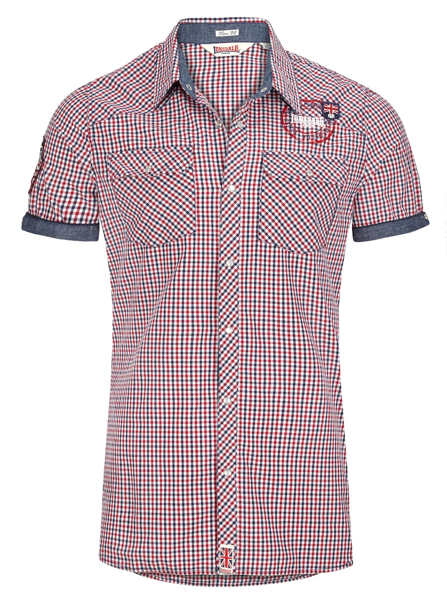 Рубашка Slim Fit на пуговицах LONSDALE Reigate, красный
Рубашка Slim Fit на пуговицах LONSDALE Reigate, красный