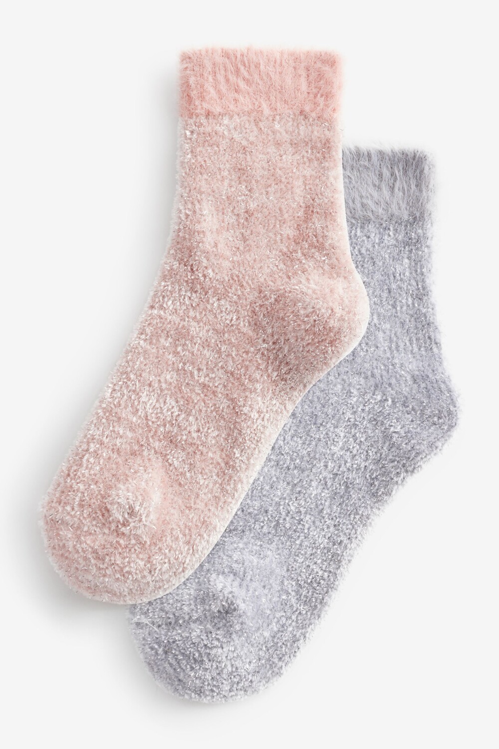 Уютные бархатные носки 2 пары Next, серый
Уютные бархатные носки 2 пары Next, серый