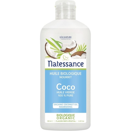 100% чистое органическое кокосовое масло Natessance
100% чистое органическое кокосовое масло Natessance