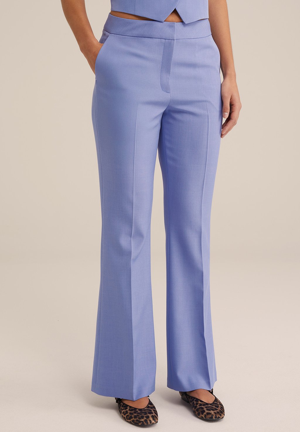 Брюки WE Fashion, фиолетовый
Брюки WE Fashion, фиолетовый