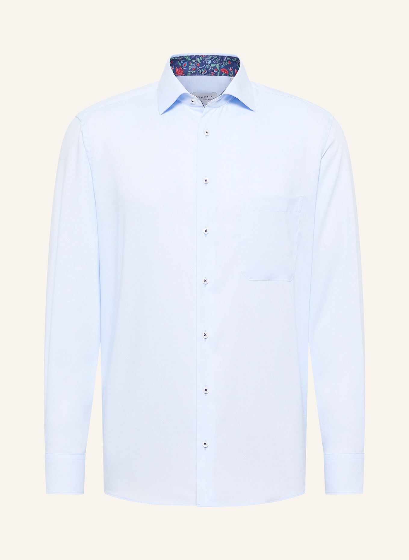 Рубашка удобного кроя Eterna, голубой
Рубашка удобного кроя Eterna, голубой