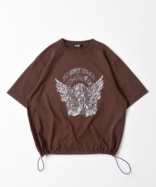 Футболка на шнуровке в винтажном стиле Kutir, коричневый
Футболка на шнуровке в винтажном стиле Kutir, коричневый