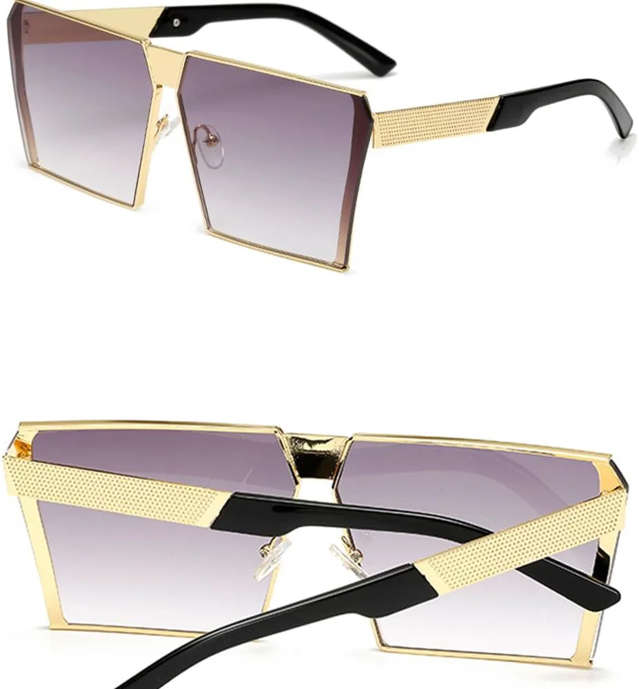 Металлические солнцезащитные очки для женщин и мужчин, модные очки-маски в крупной оправе, винтажные солнцезащитные очки-щитки для женщин TKKTLLT, Silver-silver
Металлические солнцезащитные очки для женщин и мужчин, модные очки-маски в крупной оправе, винтажные солнцезащитные очки-щитки для женщин TKKTLLT, Silver-silver