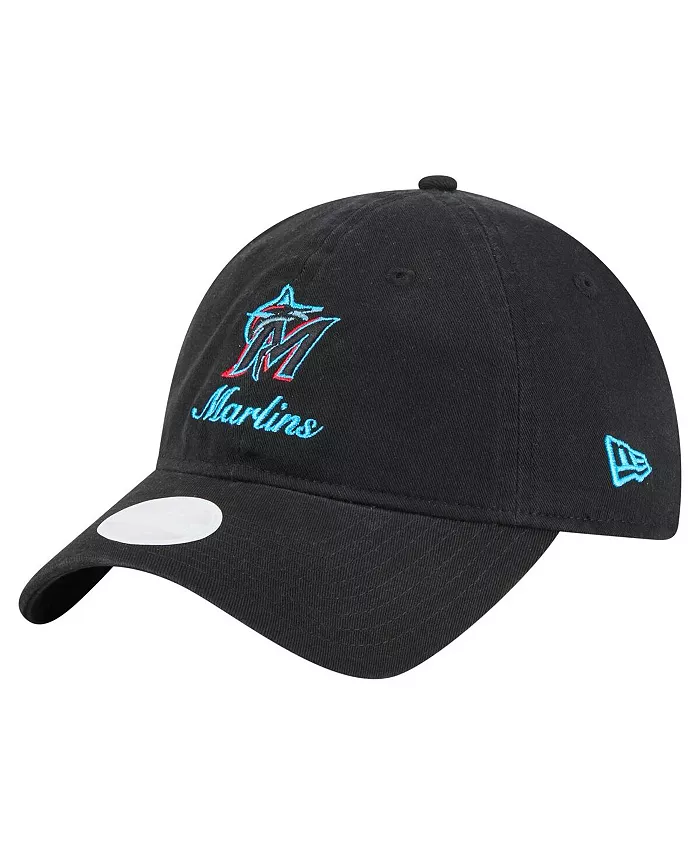 Женская черная регулируемая бейсболка Miami Marlins Preppy Team 9TWENTY New Era
Женская черная регулируемая бейсболка Miami Marlins Preppy Team 9TWENTY New Era