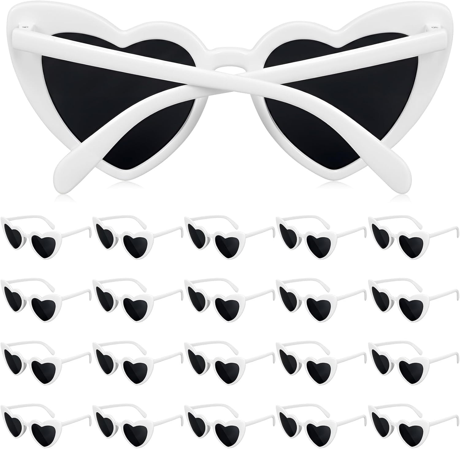 10/20/50 Свадебные солнцезащитные очки в форме сердца оптом, винтажные очки в форме сердца, свадебные подарки, сувениры для девичника и свадебной вечеринки Vidroxin, White
10/20/50 Свадебные солнцезащитные очки в форме сердца оптом, винтажные очки в форме сердца, свадебные подарки, сувениры для девичника и свадебной вечеринки Vidroxin, White