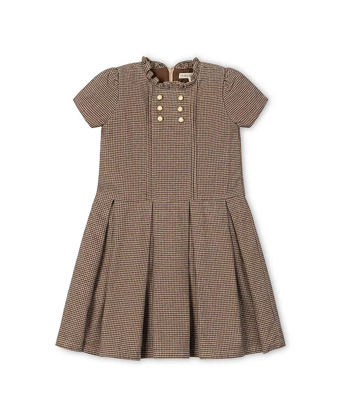 Платье из органического материала для девочек-малышей с оборками на воротнике и защипами, с заниженной талией Hope & Henry, коричневый
Платье из органического материала для девочек-малышей с оборками на воротнике и защипами, с заниженной талией Hope & Henry, коричневый