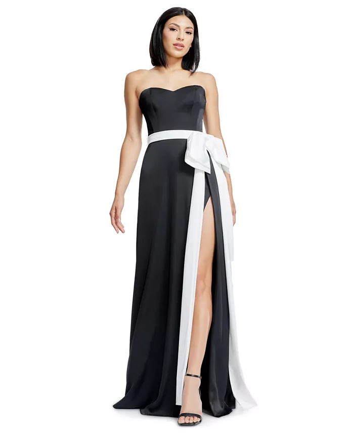 Женское платье Athene без бретелек с отделкой бантом Dress the Population, черный
Женское платье Athene без бретелек с отделкой бантом Dress the Population, черный