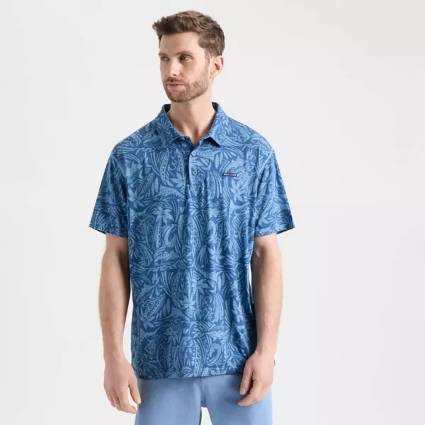 Мужская рубашка-поло с коротким рукавом и принтом для выступлений Salt Life, цвет atlantic heather
Мужская рубашка-поло с коротким рукавом и принтом для выступлений Salt Life, цвет atlantic heather