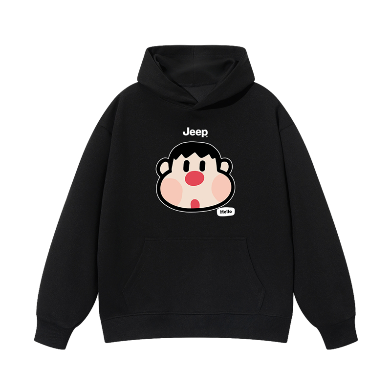 Детская толстовка Jeep, черный
Детская толстовка Jeep, черный