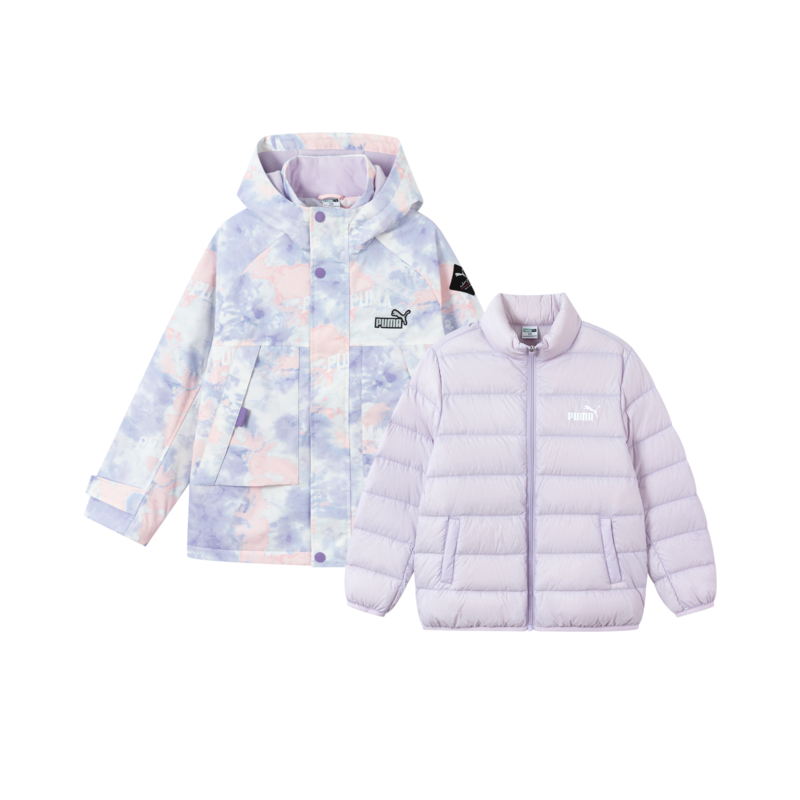 Ветровка куртка 2 предмета набор kids' PUMA, фиолетовый
Ветровка куртка 2 предмета набор kids' PUMA, фиолетовый