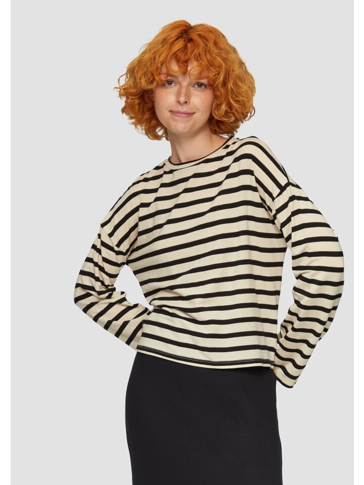 Футболка QS langarm, цвет creme-schwarz
Футболка QS langarm, цвет creme-schwarz