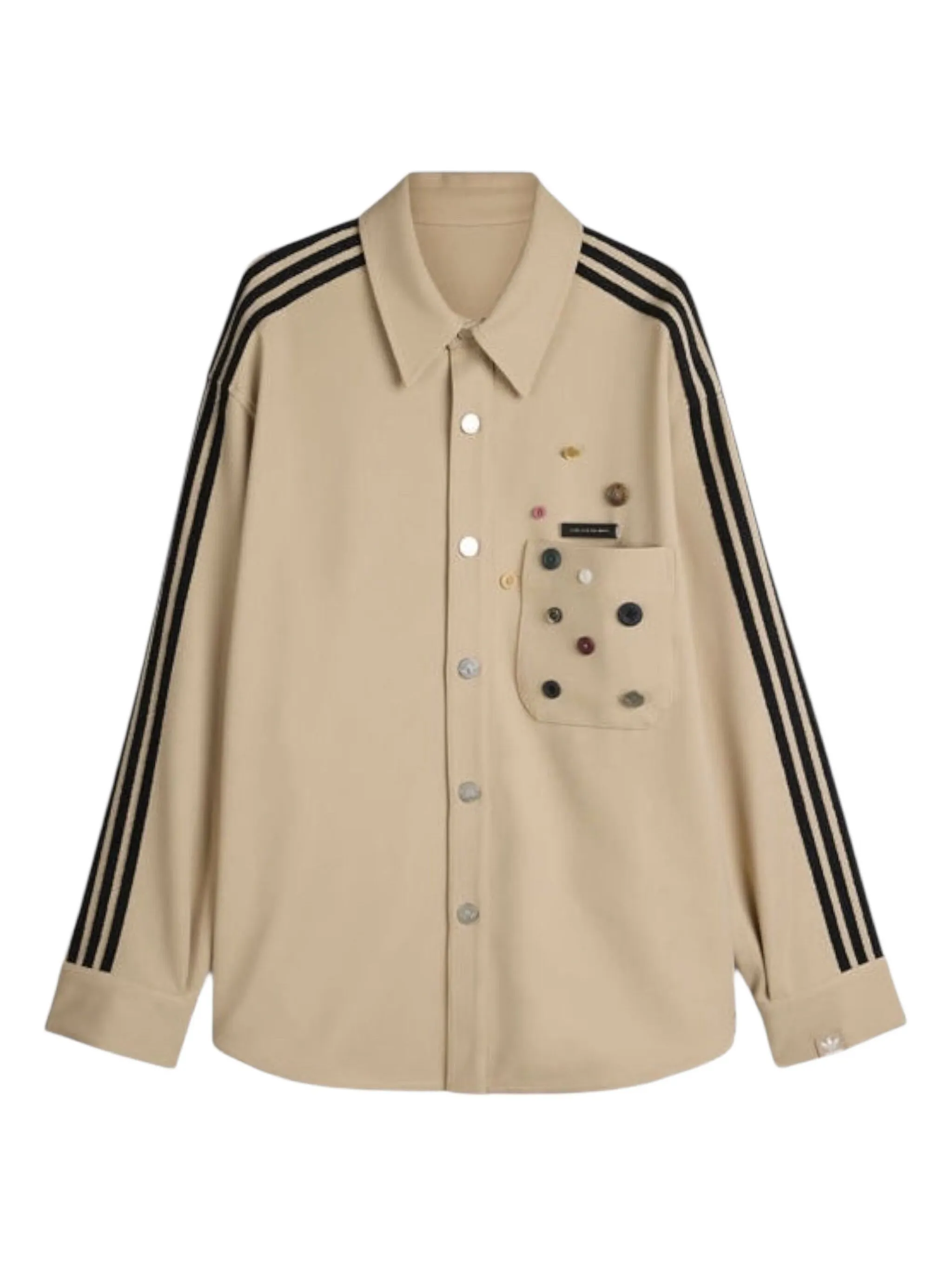 Полосатая рубашка на пуговицах Song For The Mute, бежевый
Полосатая рубашка на пуговицах Song For The Mute, бежевый