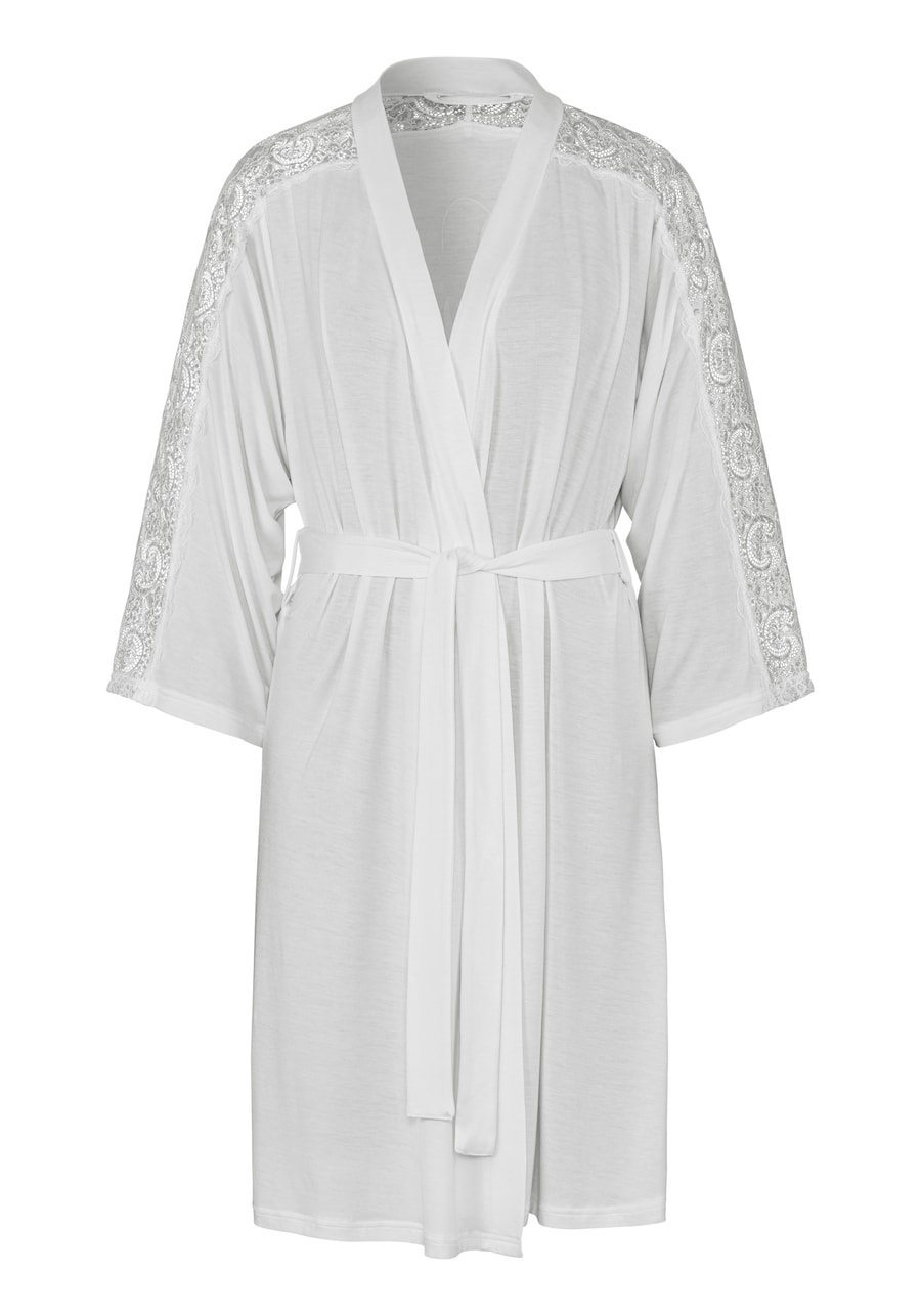Халат LASCANA, белый
Халат LASCANA, белый