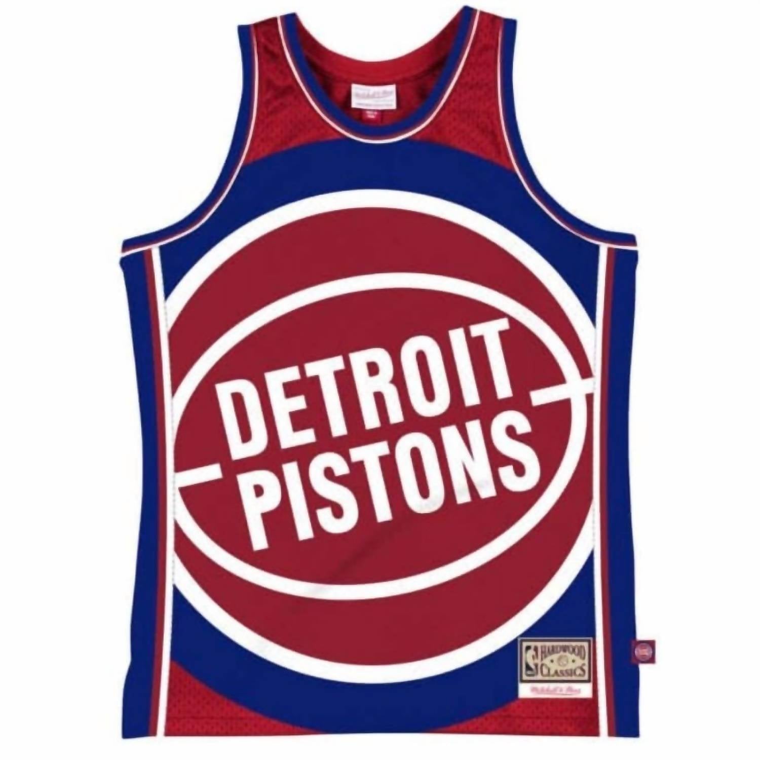 Мужская майка Big Face 2.0 Detroit Pistons красного/королевского цвета Mitchell & Ness
Мужская майка Big Face 2.0 Detroit Pistons красного/королевского цвета Mitchell & Ness