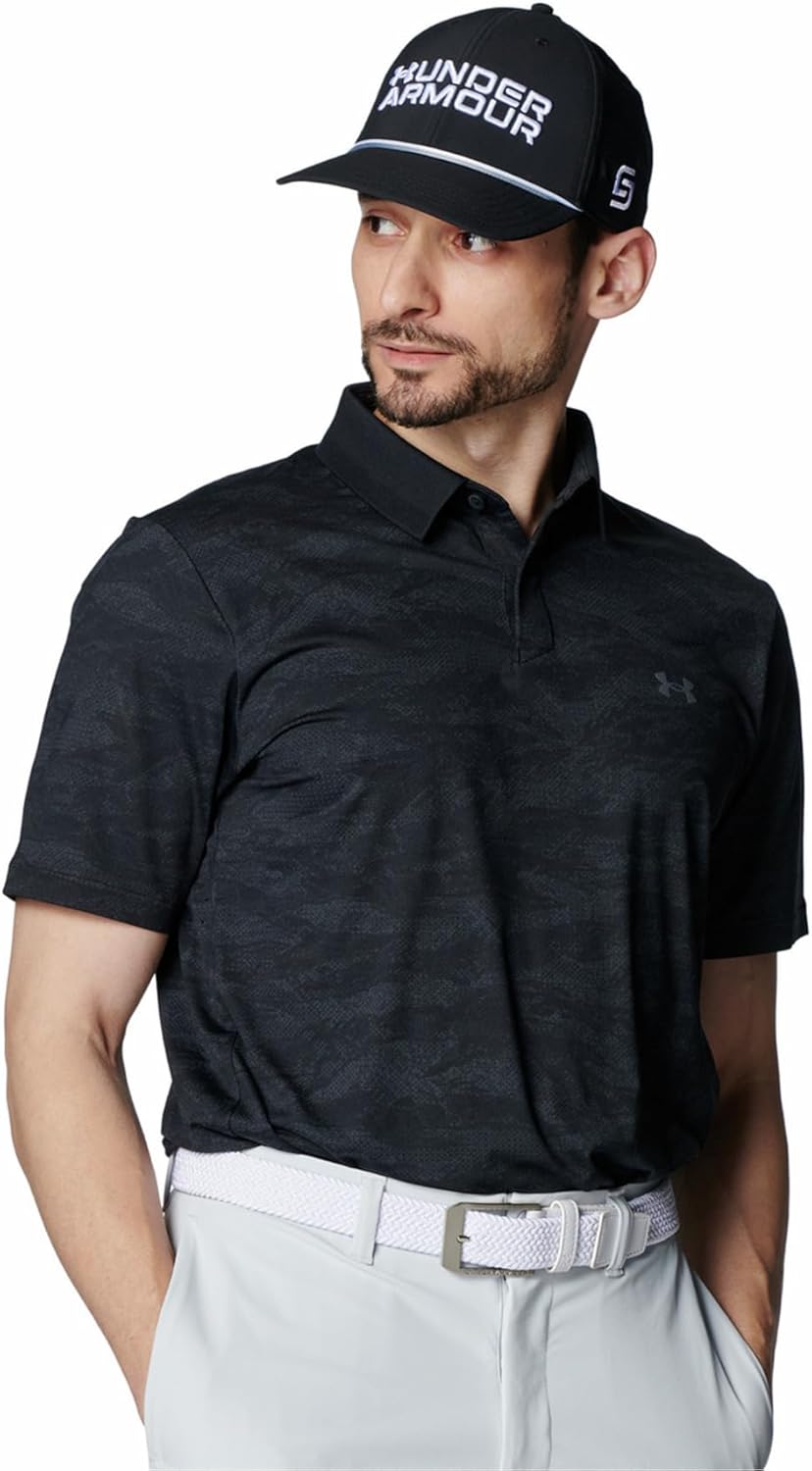 Мужская поло-рубашка для гольфа UNDER ARMOUR UA Drive Chill Print, черный
Мужская поло-рубашка для гольфа UNDER ARMOUR UA Drive Chill Print, черный