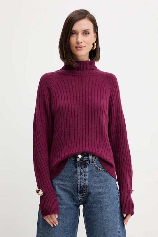 Шерстяной свитер Simona Corsellini, бордовый
Шерстяной свитер Simona Corsellini, бордовый