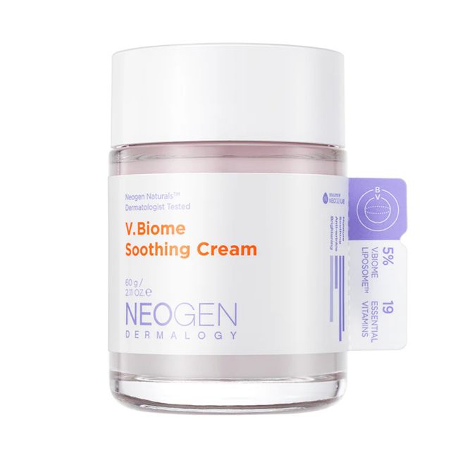 Dermalogy v.biome успокаивающий крем для лица Neogen, 60 гр
Dermalogy v.biome успокаивающий крем для лица Neogen, 60 гр