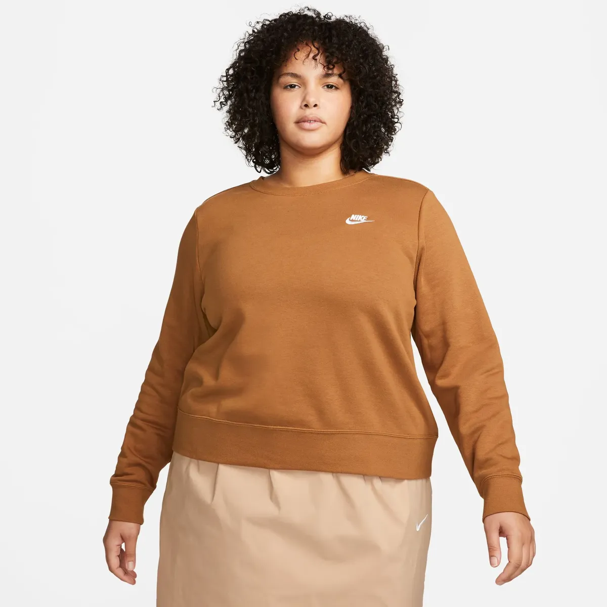 Толстовка Nike Sportswear "ЖЕНСКАЯ ФЛИСОВАЯ ТОЛСТОВКА С КРУГЛЫМ ВЫРЕЗОМ (БОЛЬШОЙ РАЗМЕР)", белый
Толстовка Nike Sportswear "ЖЕНСКАЯ ФЛИСОВАЯ ТОЛСТОВКА С КРУГЛЫМ ВЫРЕЗОМ (БОЛЬШОЙ РАЗМЕР)", белый